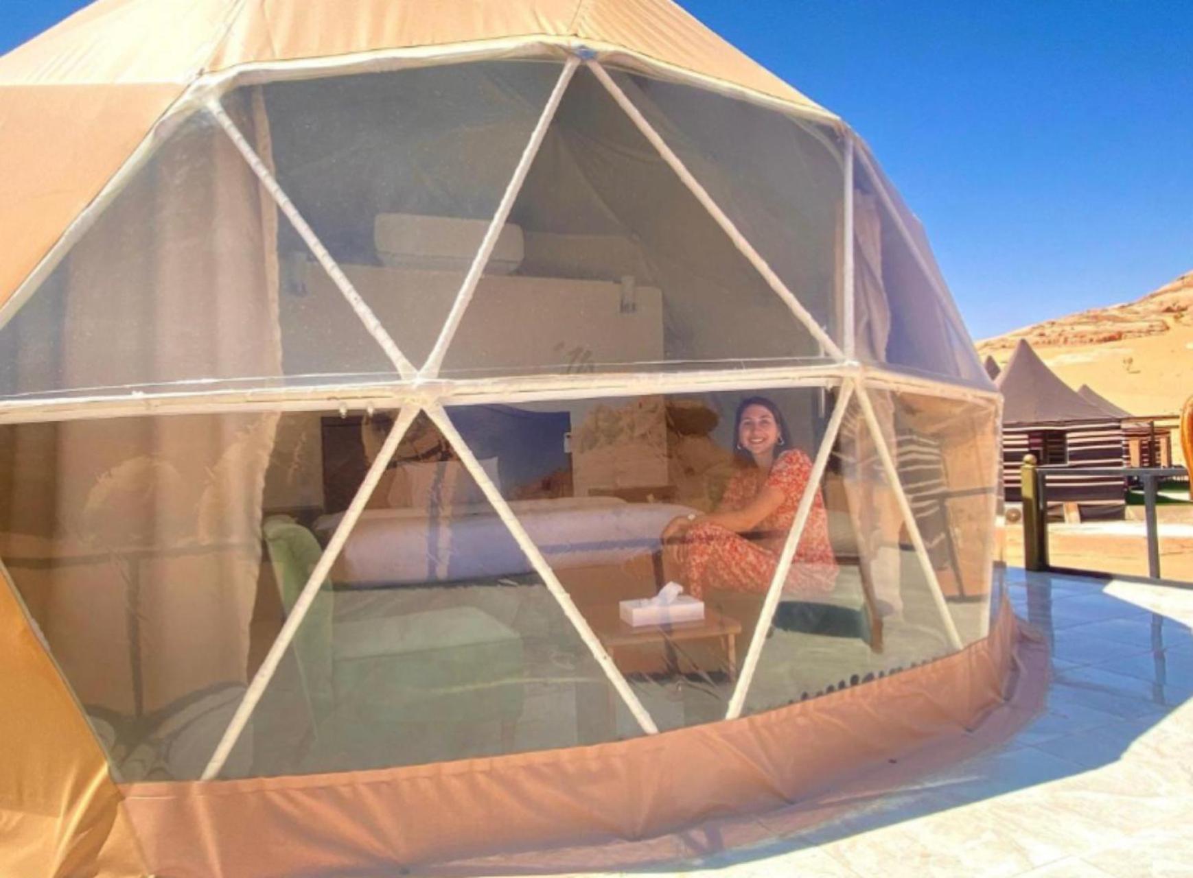 Angelina Wadi Rum Camp Buitenkant foto