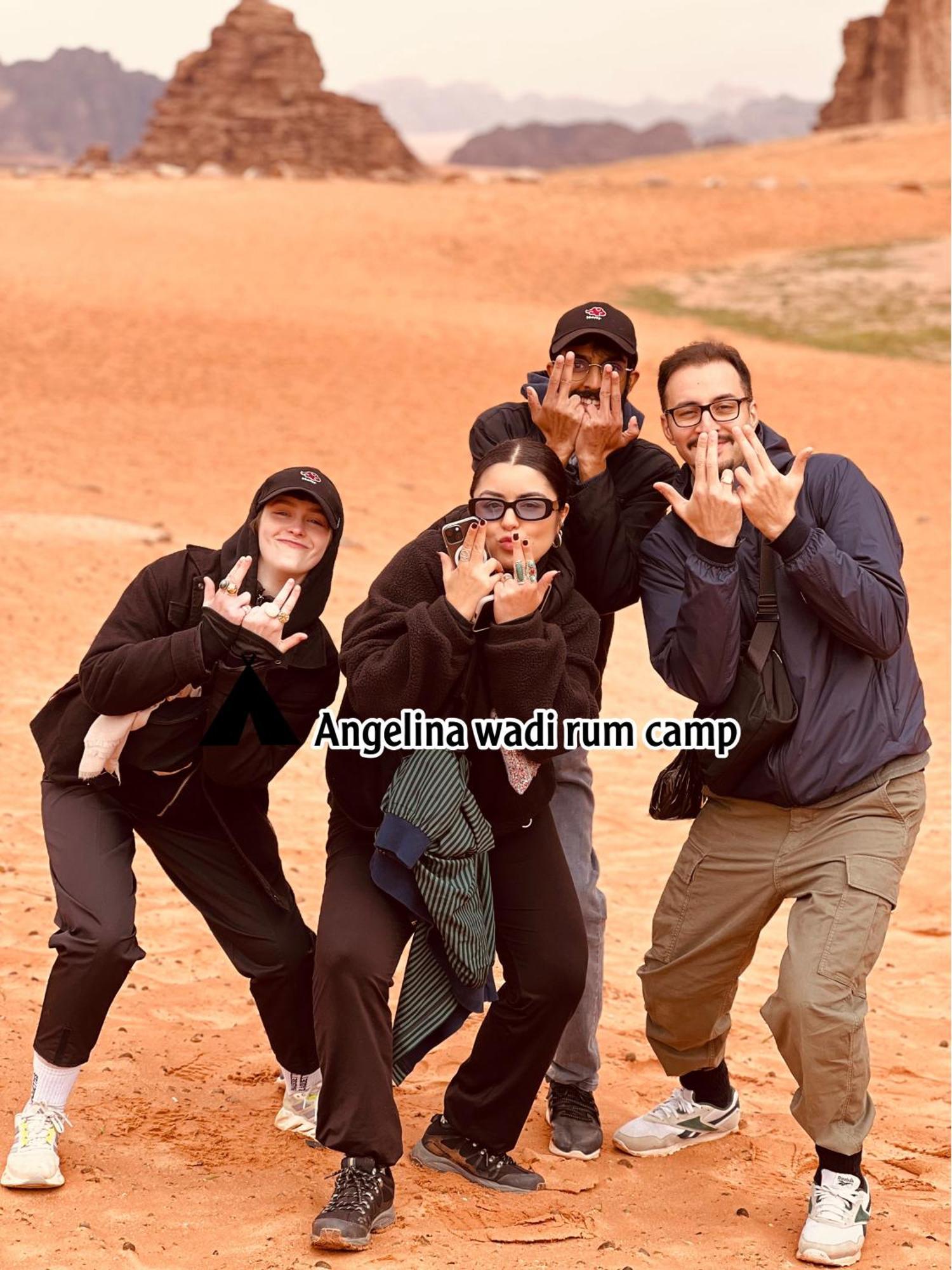 Angelina Wadi Rum Camp Buitenkant foto