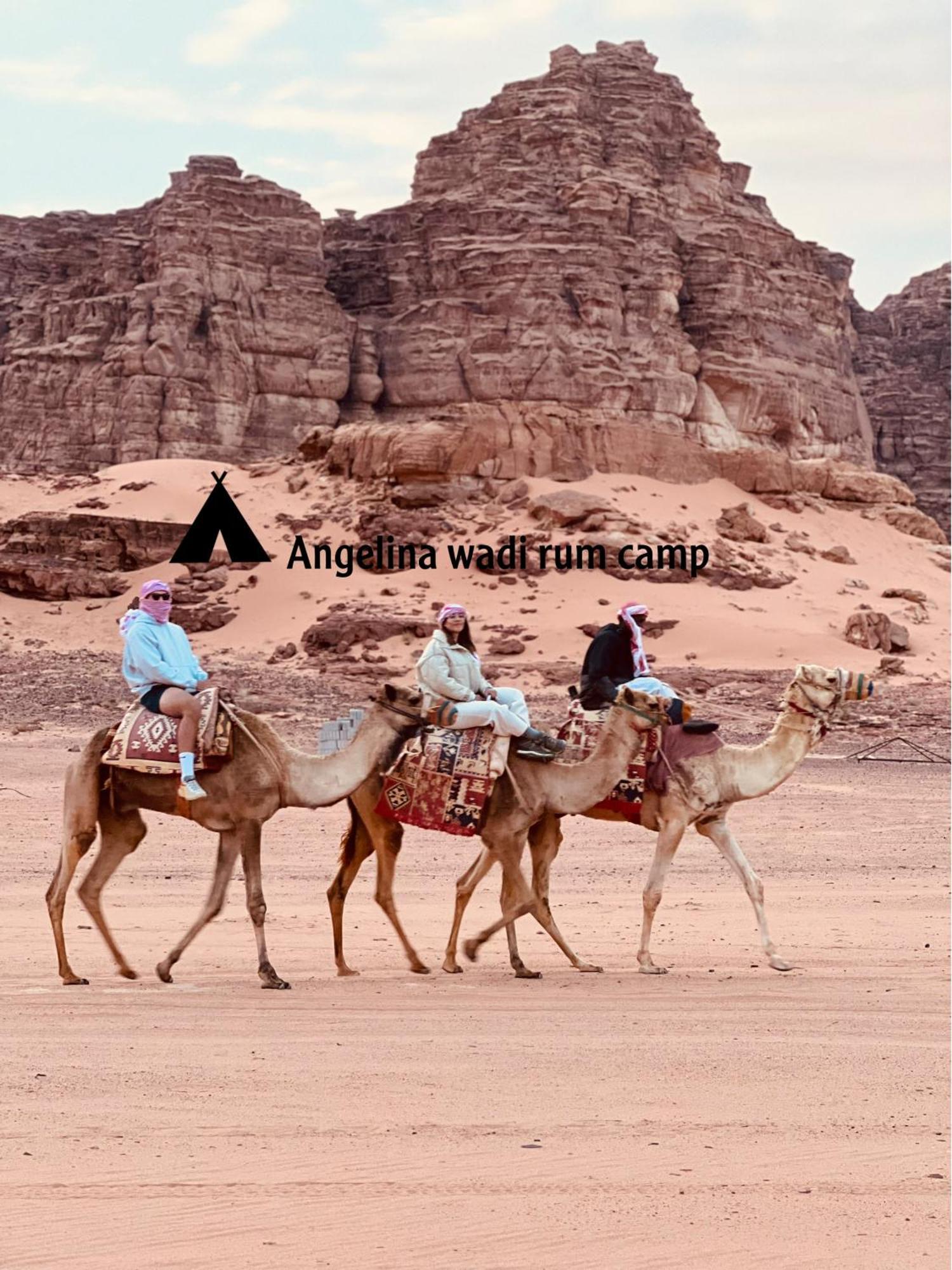 Angelina Wadi Rum Camp Buitenkant foto