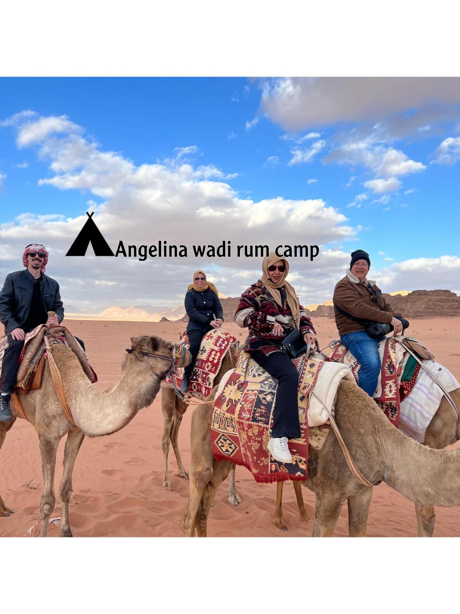 Angelina Wadi Rum Camp Buitenkant foto