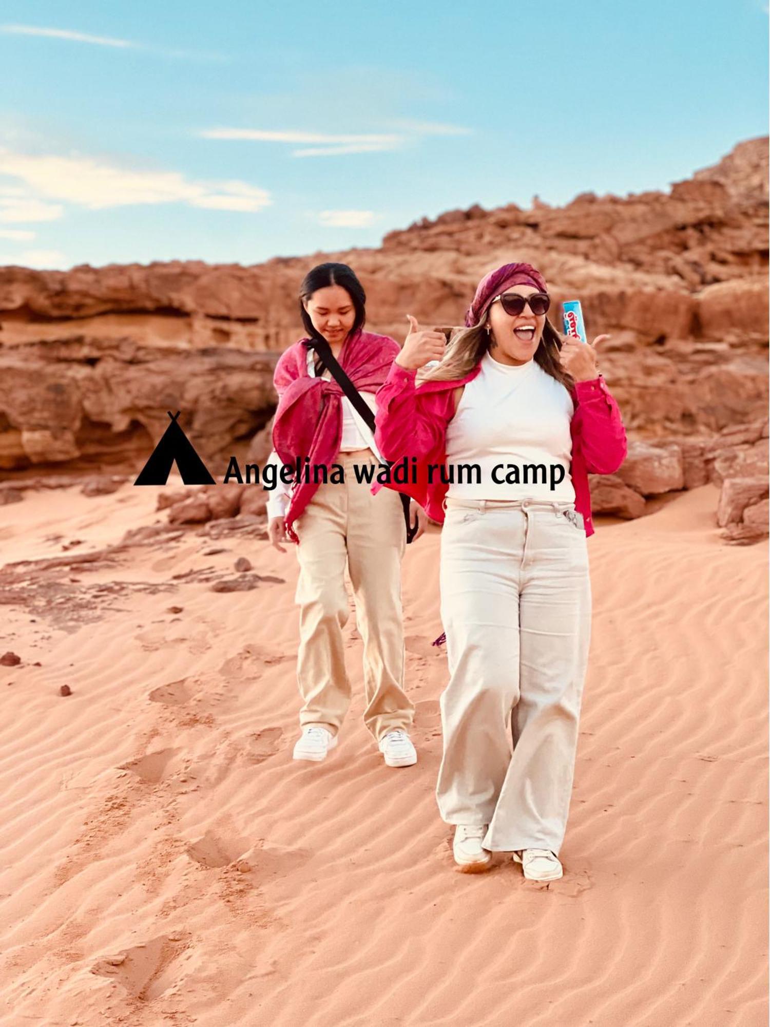 Angelina Wadi Rum Camp Buitenkant foto