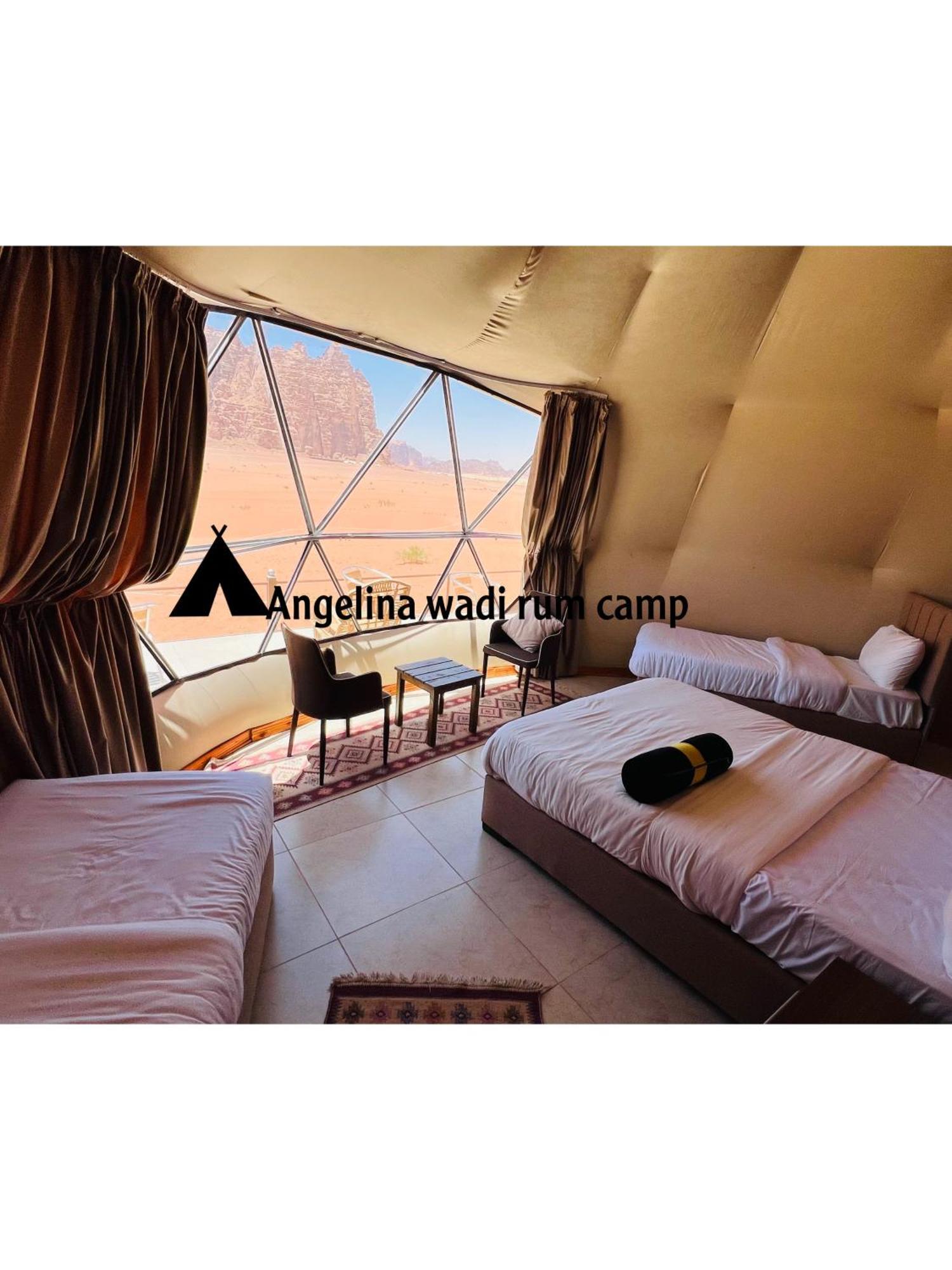 Angelina Wadi Rum Camp Buitenkant foto