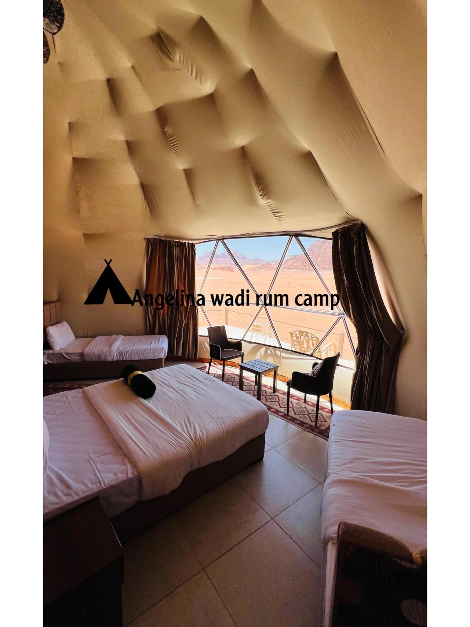 Angelina Wadi Rum Camp Buitenkant foto
