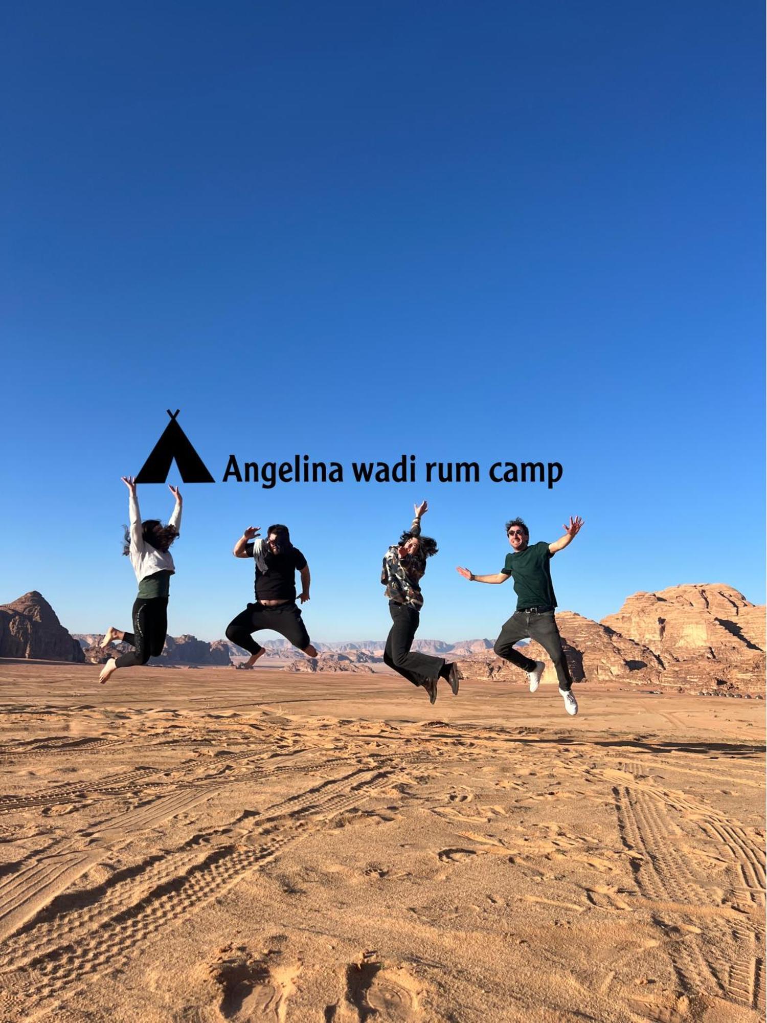 Angelina Wadi Rum Camp Buitenkant foto